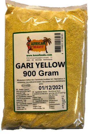 African Beauty Gari Yellow 900gr