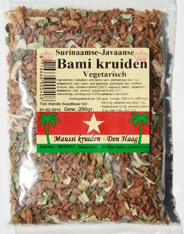 Maussi Kruiden Bami Kruiden 100gr
