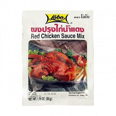 Lobo Red Chicken Sauce Mix 50gr