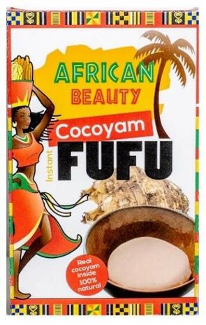 African Beauty Cocoyam Fufu 681gr