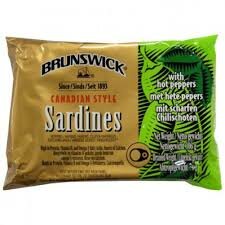 Brunswick Sardines Peper in Sojaolie 106gr