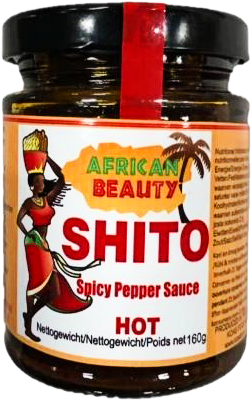 African Beauty Shito Hot 160gr