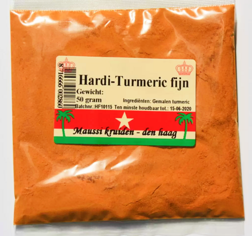 Maussi Kruiden Kurkuma Poeder 50gr