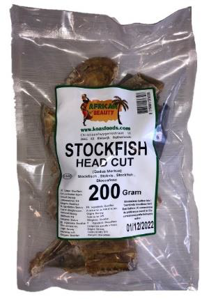 Stockfish Head Cut 200gr