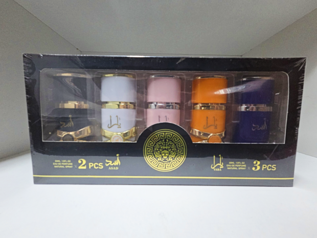 Asad Yara Giftset 5x30ml eau de perfume