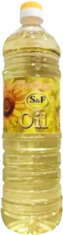 S&amp;F Zonnebloemolie 1L