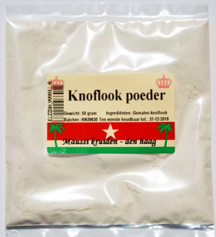 Maussi Kruiden Knoflookpoeder 50gr