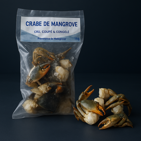 Korail Mangrove Crab Cut S 1kg