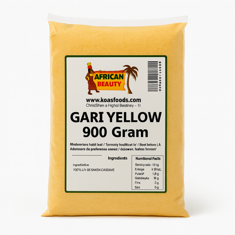 African Beauty Gari Yellow 900gr