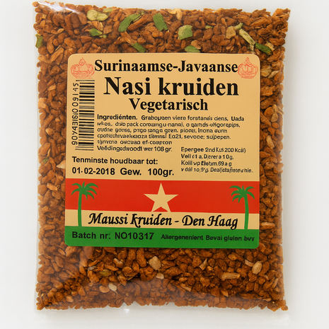 Maussi Kruiden Nasi Kruiden 100gr
