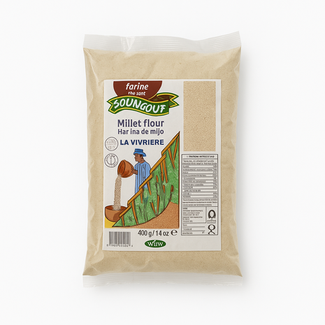 La Vivriere Soungouf Millet Flour 400gr