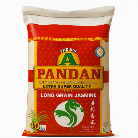 The Big A Pandan Whole Grain 20lbs