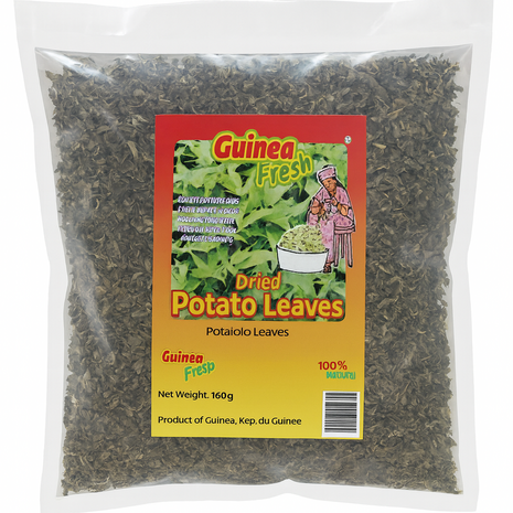 Guinea Fresh Dried Sweet Potatoleaves 80gr