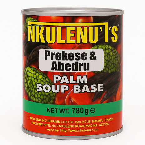 Nkulenu&#039;s Palm Soup Base Prekese &amp; Abedru Cream Concentrate 780gr