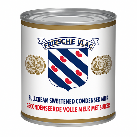 Friesche Vlag Gecondenseerde Volle Melk 397gr