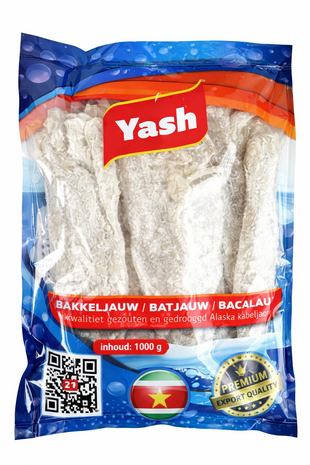 Yash Bakkeljauw Filet 1kg