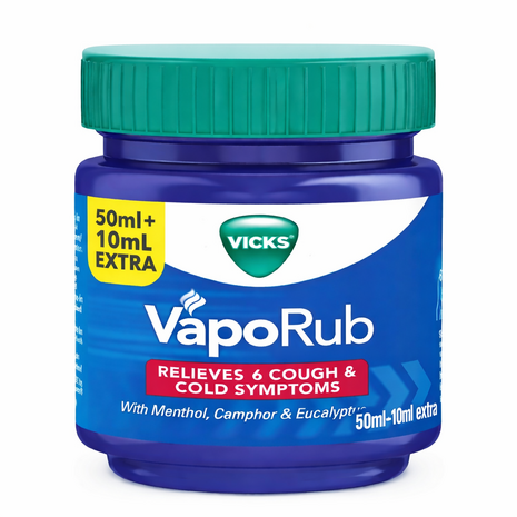 Vicks VapoRub 50ml+10ml extra