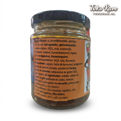 African Beauty Shito Hot 160gr &mdash; Ghanese pepersaus bij jollof rice en gegrilde kip | Tokoram.nl