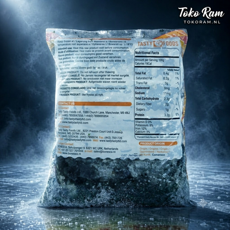 Tasty Foods Ugu Leaves 500gr &mdash; pompoenbladen voor Afrikaanse soepen | Tokoram.nl