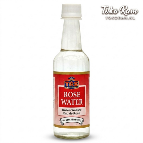 TRS Rosewater 190ml &mdash; rozenwater voor desserts en huidverzorging | Tokoram.nl