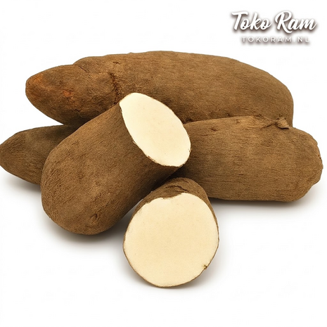 Yam (Ghana) 1kg &mdash; verse witte yam knol | Tokoram.nl
