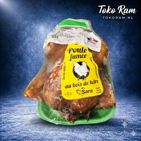 Smoked Whole Hen 800g-1,2kg &amp;#x2014; gerookte hele kip diepgevroren | Tokoram.nl