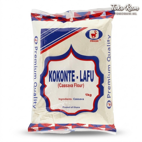 Praise Banku-Mate 2 1kg &mdash; mais en cassave meelmix voor banku | Tokoram.nl