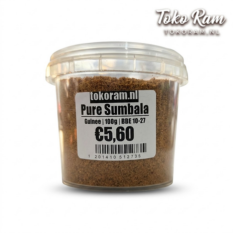 Pure Sumbala Powder 100gr &mdash; West-Afrikaans smaakmaker uit n&eacute;r&eacute; zaden | Tokoram.nl