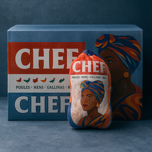  Chef Frozen Whole Hen 10x1300gr