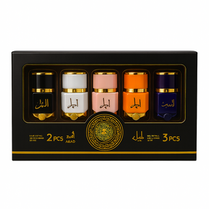 Lattafa Yara & Asad Mini Perfume Gift Set – 5 PCS 30ml Eau de Parfum Collection