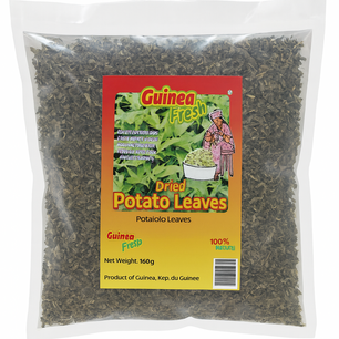 Guinea Fresh Dried Sweet Potatoleaves 85gr