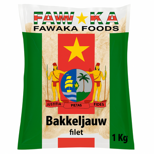 Fawaka Foods Bakkeljauw Filet 1kg