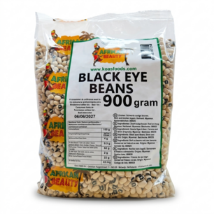 African Beauty Black Eye Beans 900gr