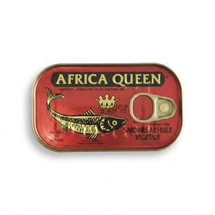 Africa Queen Sardines in Vegetable Oil 125gr