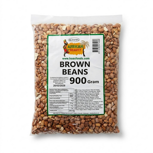 African Beauty Brown Beans 900gr