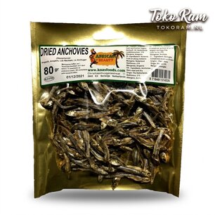 African Beauty Dried Anchovies 80gr